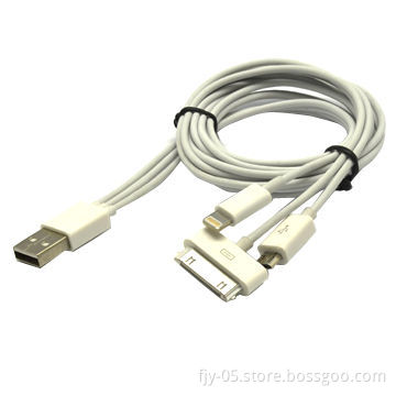 USB Cable with A Male to Mini 4P/480Mbps Transfer Speed and Low Power Consumption